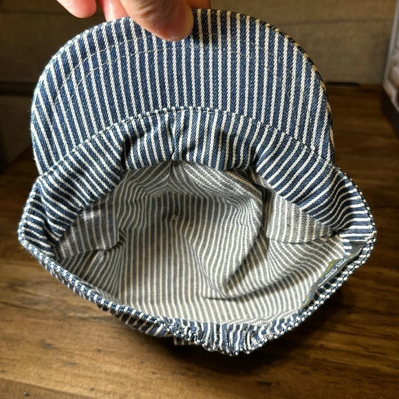 VTG RARE Tennessee Valley Railroad Conductor’s Cap Action Products Intl Cotton - Picture 3 of 4